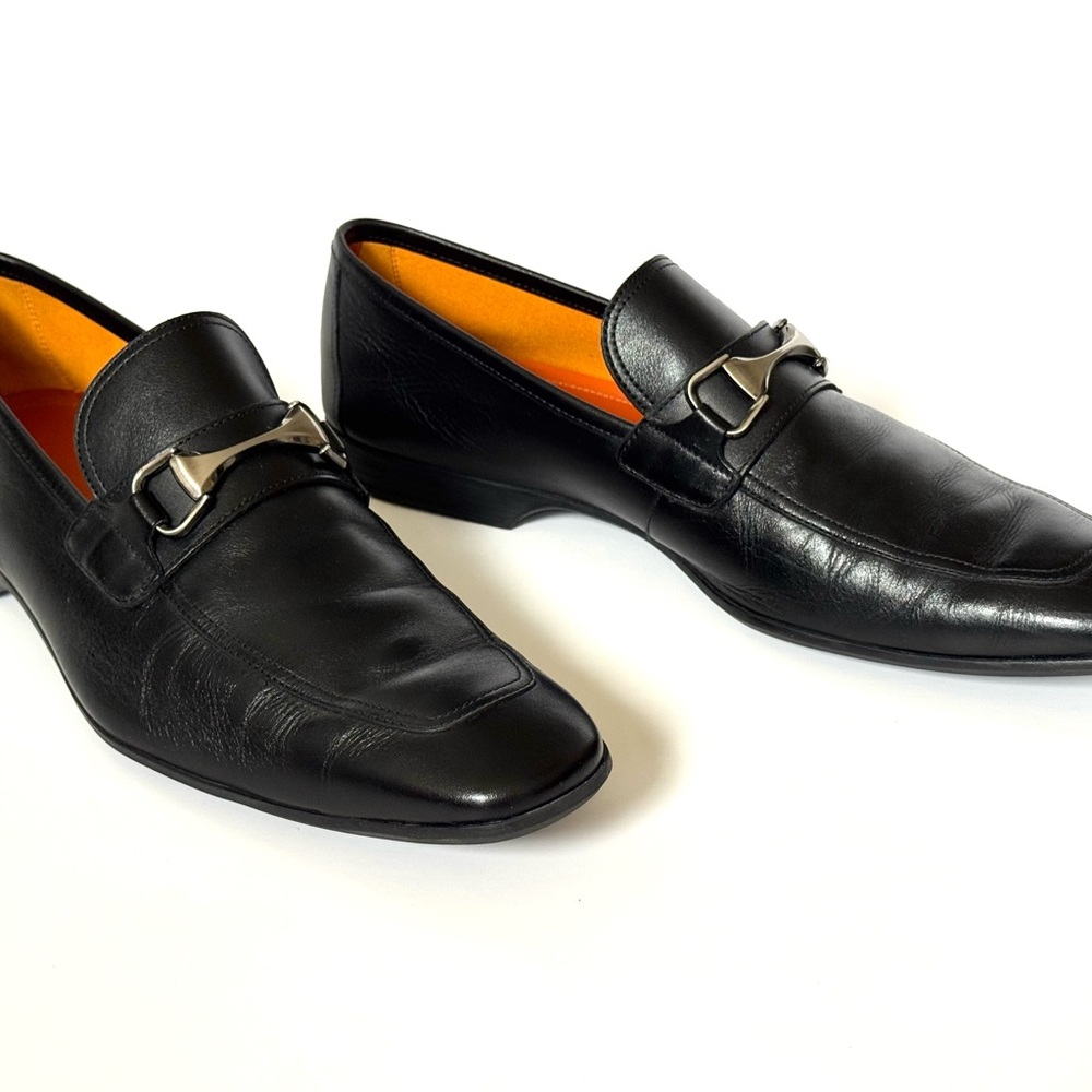 Magnanni Tazon Men’s Bit Loafers in Sleek Black - Picture 6 of 7